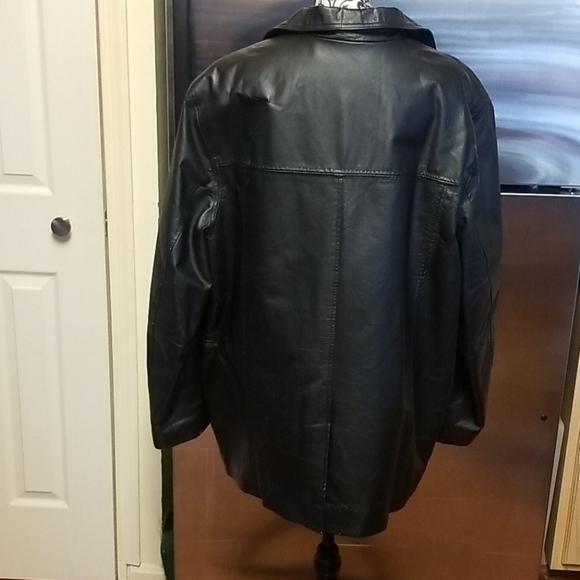 Men's Leather Jacket - Picture 2 of 11